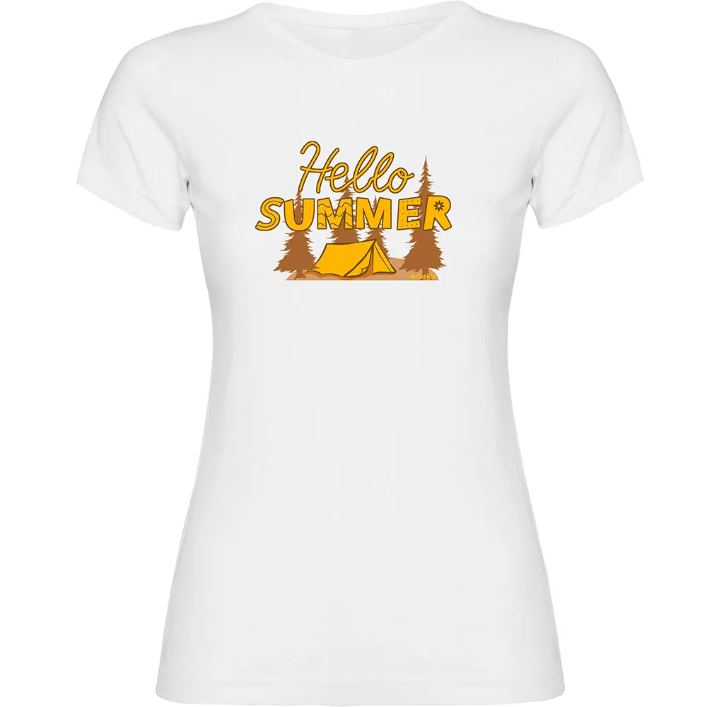 Kruskis Hello Summer T-shirt Med Korta ärmar Kruskis Hello Summer T-shirt Med Korta ärmar