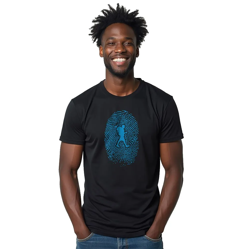 Kruskis Hiker Fingerprint T-shirt Med Korta ärmar Kruskis Hiker Fingerprint T-shirt Med Korta ärmar