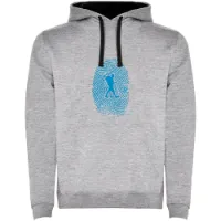 Kruskis Hiker Fingerprint Two-colour Tröja Med Huva