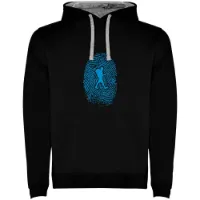 Kruskis Hiker Fingerprint Two-colour Tröja Med Huva