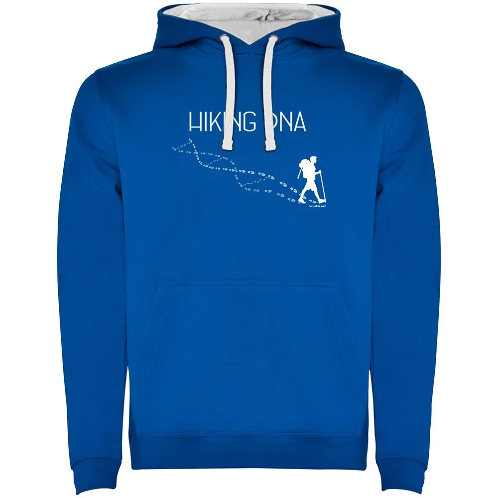 Kruskis Hikking Dna Two-colour Tröja Med Huva Kruskis Hikking Dna Two-colour Tröja Med Huva