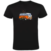 Kruskis Hippie Van Bike T-shirt Med Korta ärmar Kruskis Hippie Van Bike T-shirt Med Korta ärmar