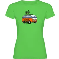 Kruskis Hippie Van Bike T-shirt Med Korta ärmar Kruskis Hippie Van Bike T-shirt Med Korta ärmar