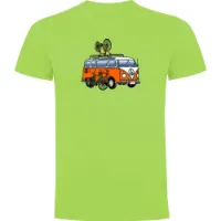 Kruskis Hippie Van Bike T-shirt Med Korta ärmar Kruskis Hippie Van Bike T-shirt Med Korta ärmar