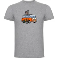 Kruskis Hippie Van Bike T-shirt Med Korta ärmar Kruskis Hippie Van Bike T-shirt Med Korta ärmar