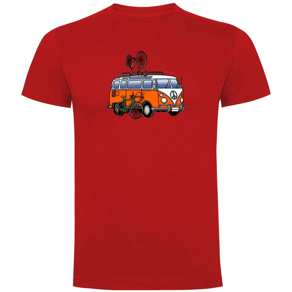 Kruskis Hippie Van Bike T-shirt Med Korta ärmar Kruskis Hippie Van Bike T-shirt Med Korta ärmar