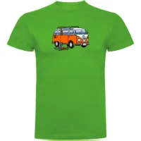 Kruskis Hippie Van Climbing T-shirt Med Korta ärmar