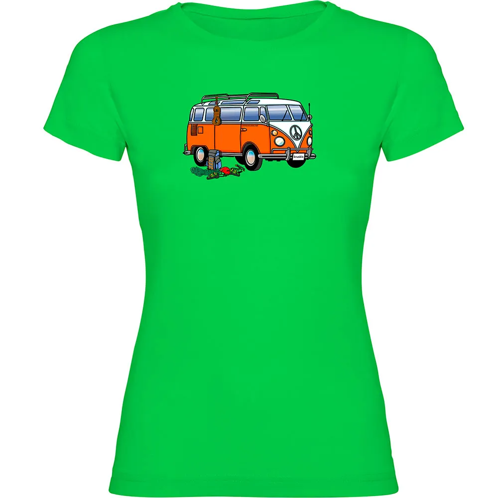 Kruskis Hippie Van Climbing T-shirt Med Korta ärmar