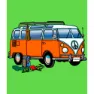 Kruskis Hippie Van Climbing T-shirt Med Korta ärmar