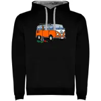 Kruskis Hippie Van Climbing Two-colour Tröja Med Huva Kruskis Hippie Van Climbing Two-colour Tröja Med Huva