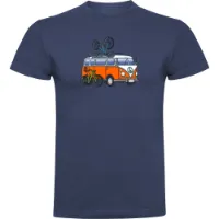 Kruskis Hippie Van Mtb T-shirt Med Korta ärmar Kruskis Hippie Van Mtb T-shirt Med Korta ärmar