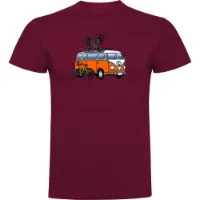 Kruskis Hippie Van Mtb T-shirt Med Korta ärmar Kruskis Hippie Van Mtb T-shirt Med Korta ärmar