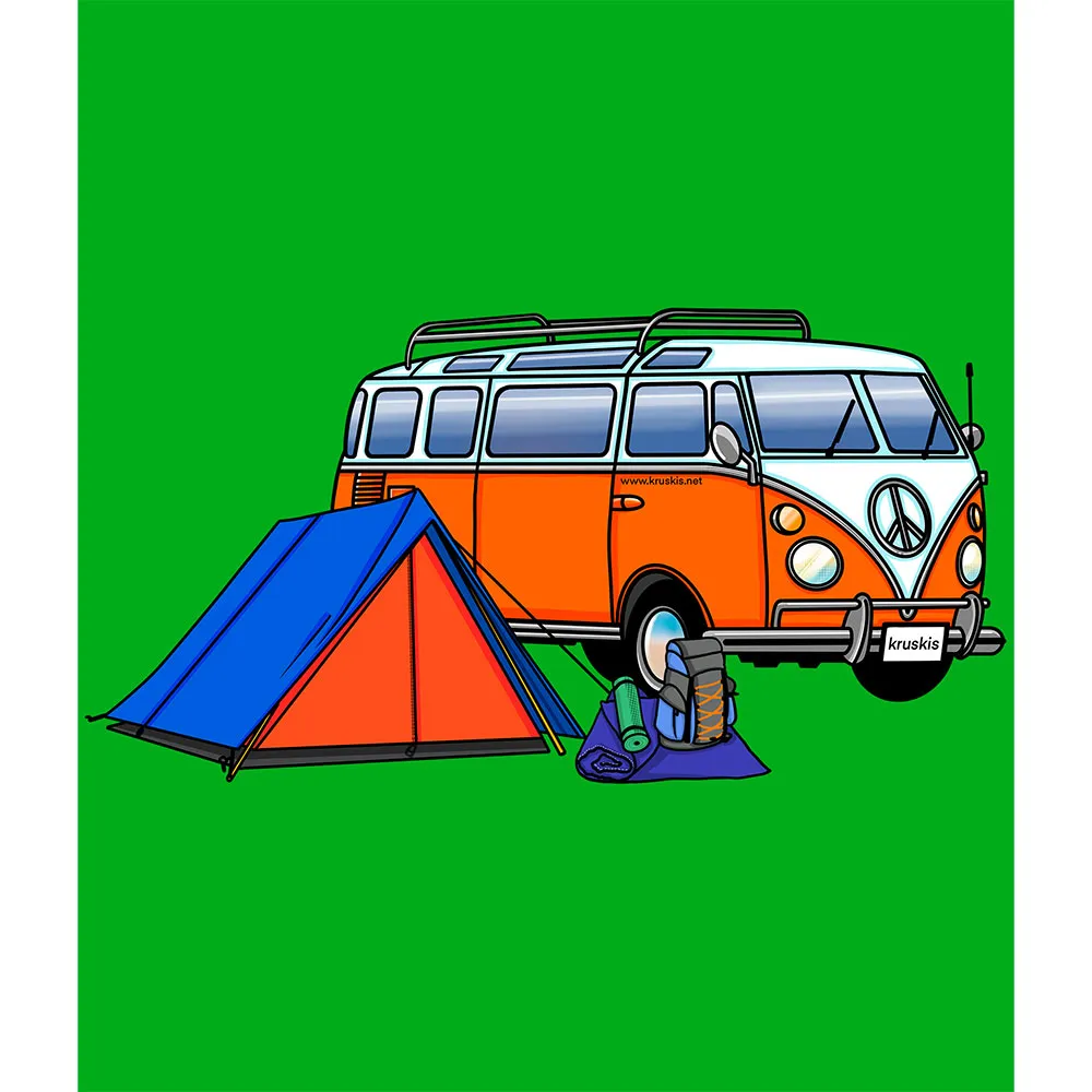 Kruskis Hippie Van Trek T-shirt Med Korta ärmar