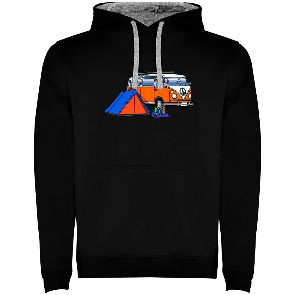 Kruskis Hippie Van Trek Two-colour Tröja Med Huva