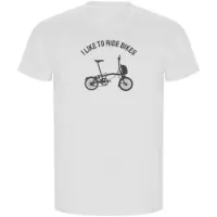Kruskis I Like To Ride Bikes Eco T-shirt Med Korta ärmar Kruskis I Like To Ride Bikes Eco T-shirt Med Korta ärmar