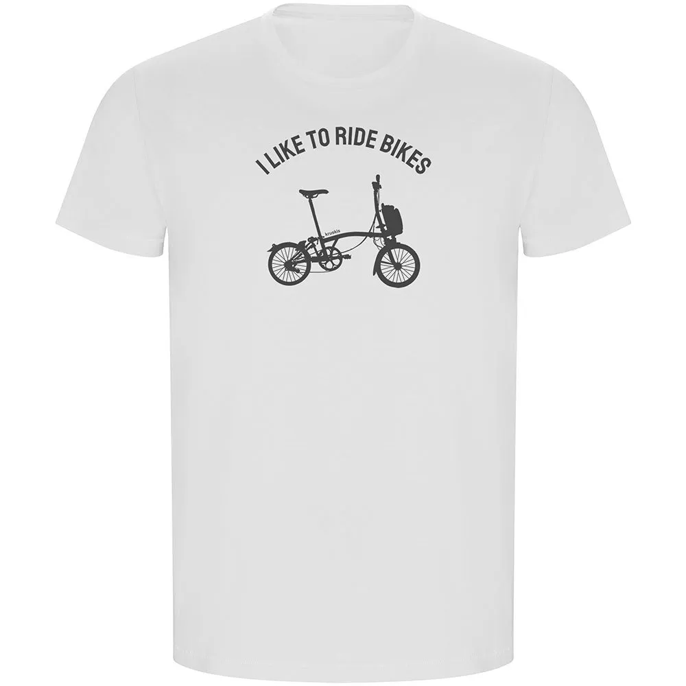 Kruskis I Like To Ride Bikes Eco T-shirt Med Korta ärmar Kruskis I Like To Ride Bikes Eco T-shirt Med Korta ärmar