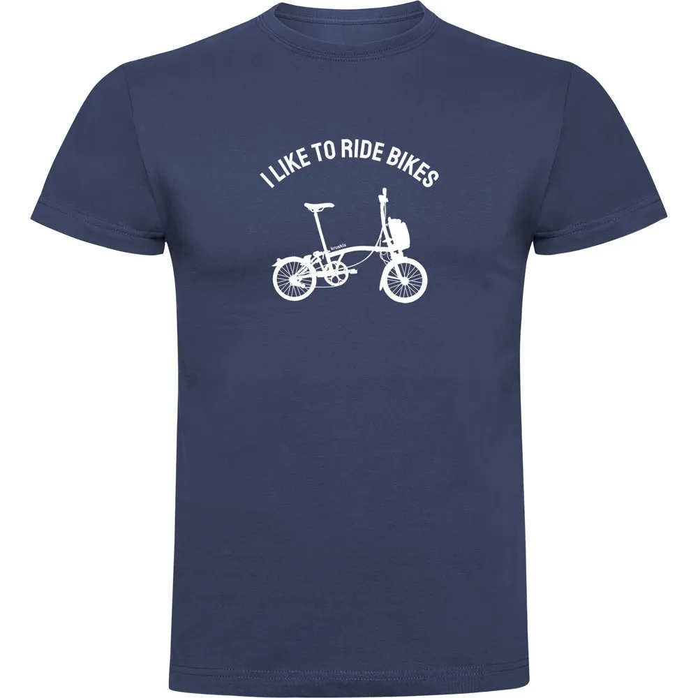Kruskis I Like To Ride Bikes T-shirt Med Korta ärmar