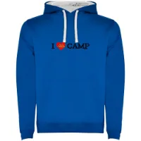 Kruskis I Love Camp Bicolor Tröja Med Huva