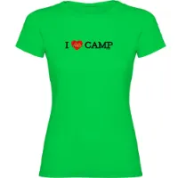 Kruskis I Love Camp T-shirt Med Korta ärmar Kruskis I Love Camp T-shirt Med Korta ärmar