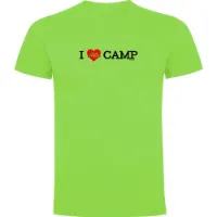 Kruskis I Love Camp T-shirt Med Korta ärmar Kruskis I Love Camp T-shirt Med Korta ärmar