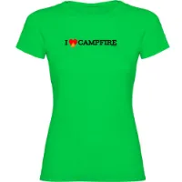 Kruskis I Love Campfire T-shirt Med Korta ärmar
