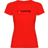 Kruskis I Love Campfire T-shirt Med Korta ärmar