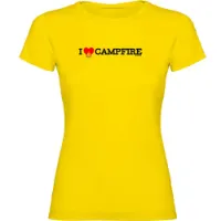 Kruskis I Love Campfire T-shirt Med Korta ärmar