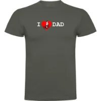 Kruskis I Love Dad T-shirt Med Korta ärmar Kruskis I Love Dad T-shirt Med Korta ärmar
