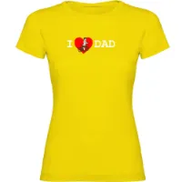 Kruskis I Love Dad T-shirt Med Korta ärmar