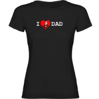 Kruskis I Love Dad T-shirt Med Korta ärmar