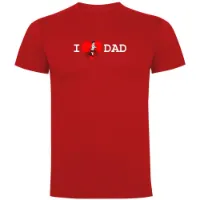 Kruskis I Love Dad T-shirt Med Korta ärmar Kruskis I Love Dad T-shirt Med Korta ärmar