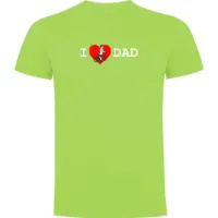 Kruskis I Love Dad T-shirt Med Korta ärmar Kruskis I Love Dad T-shirt Med Korta ärmar