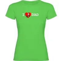Kruskis I Love Dad T-shirt Med Korta ärmar Kruskis I Love Dad T-shirt Med Korta ärmar