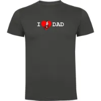 Kruskis I Love Dad T-shirt Med Korta ärmar Kruskis I Love Dad T-shirt Med Korta ärmar