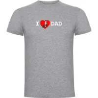 Kruskis I Love Dad T-shirt Med Korta ärmar Kruskis I Love Dad T-shirt Med Korta ärmar