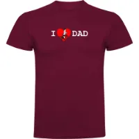 Kruskis I Love Dad T-shirt Med Korta ärmar Kruskis I Love Dad T-shirt Med Korta ärmar