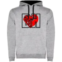 Kruskis I Love Downhill Two-colour Tröja Med Huva Kruskis I Love Downhill Two-colour Tröja Med Huva