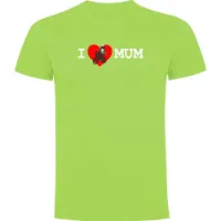 Kruskis I Love Mum T-shirt Med Korta ärmar Kruskis I Love Mum T-shirt Med Korta ärmar