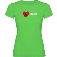 Kruskis I Love Mum T-shirt Med Korta ärmar Kruskis I Love Mum T-shirt Med Korta ärmar