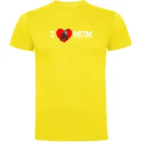Kruskis I Love Mum T-shirt Med Korta ärmar
