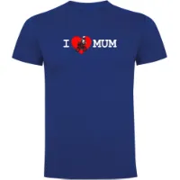 Kruskis I Love Mum T-shirt Med Korta ärmar Kruskis I Love Mum T-shirt Med Korta ärmar
