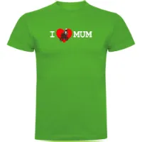 Kruskis I Love Mum T-shirt Med Korta ärmar