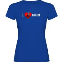 Kruskis I Love Mum T-shirt Med Korta ärmar