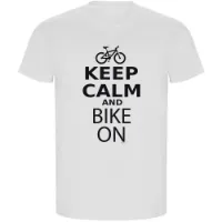 Kruskis Keep Calm And Bike On Eco T-shirt Med Korta ärmar Kruskis Keep Calm And Bike On Eco T-shirt Med Korta ärmar