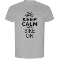 Kruskis Keep Calm And Bike On Eco T-shirt Med Korta ärmar