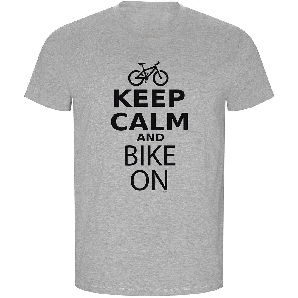 Kruskis Keep Calm And Bike On Eco T-shirt Med Korta ärmar Kruskis Keep Calm And Bike On Eco T-shirt Med Korta ärmar
