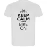 Kruskis Keep Calm And Bike On Eco T-shirt Med Korta ärmar