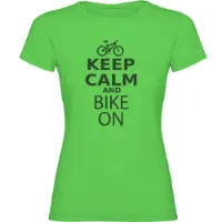 Kruskis Keep Calm And Bike On T-shirt Med Korta ärmar