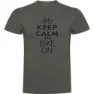 Kruskis Keep Calm And Bike On T-shirt Med Korta ärmar