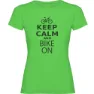 Kruskis Keep Calm And Bike On T-shirt Med Korta ärmar